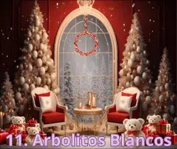 Telón Navideño Para Pared Auge