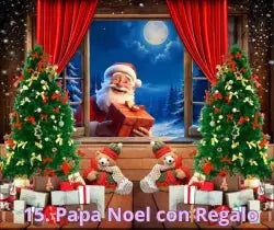 Telón Navideño Para Pared Auge