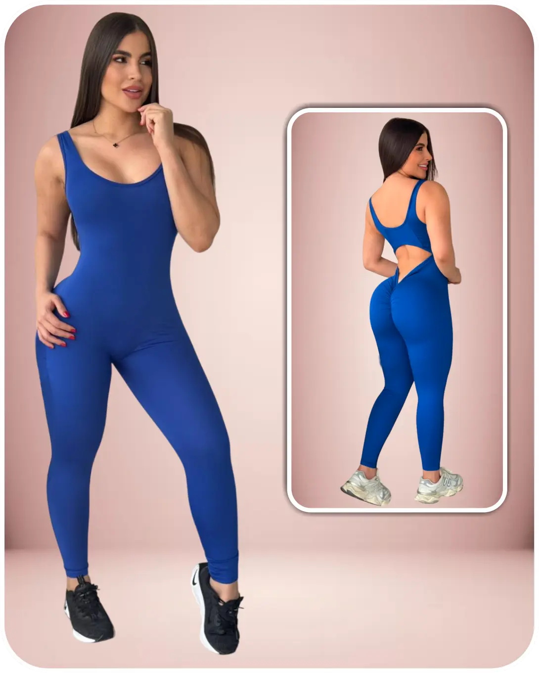 Enterizo Esqueleto Largo Push Up