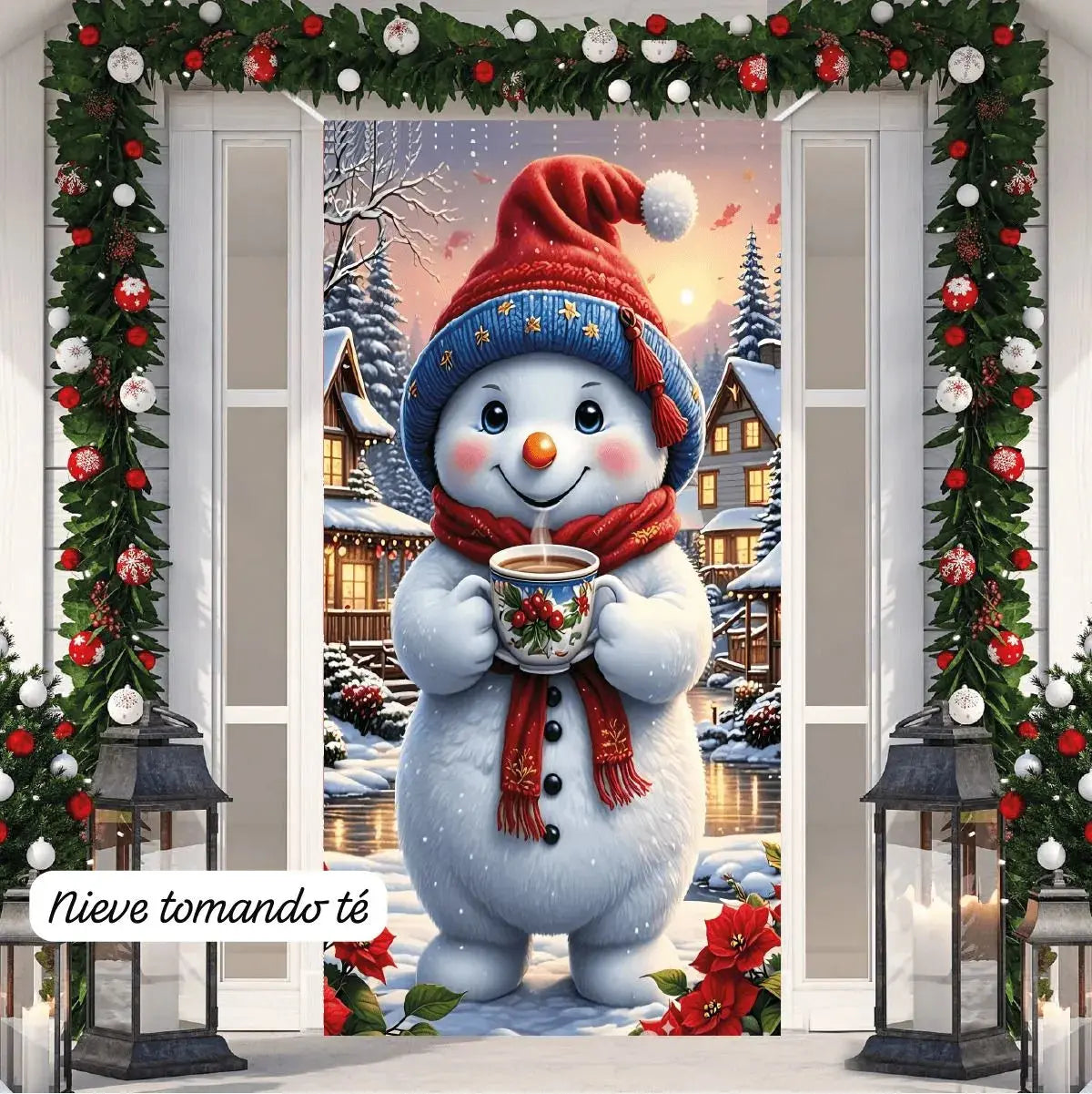 Fundas Navidenas Para Puertas Auge